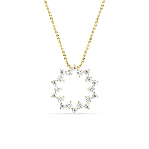 Isadora Vale lab grown diamond pendant