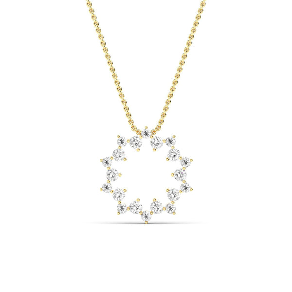 Isadora Vale - Cluster Lab Grown Diamond Pendant
