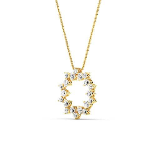 Isadora Vale lab grown diamond pendant