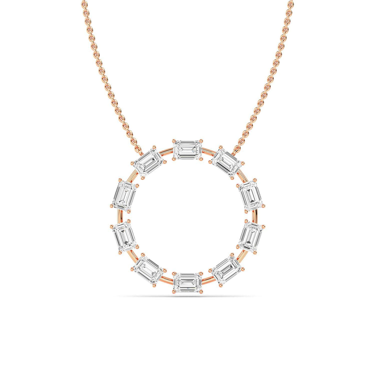 Juliette Bloom lab grown diamond pendant