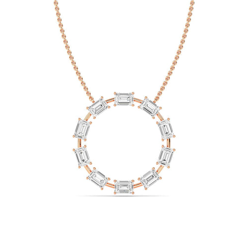 Juliette Bloom lab grown diamond pendant
