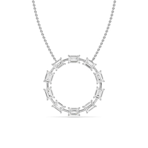 Juliette Bloom lab grown diamond pendant
