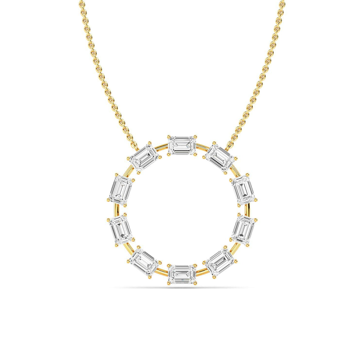 Juliette Bloom lab grown diamond pendant