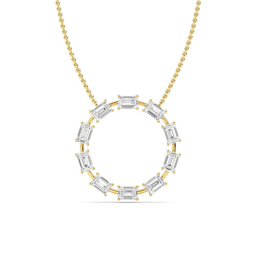Juliette Bloom lab grown diamond pendant