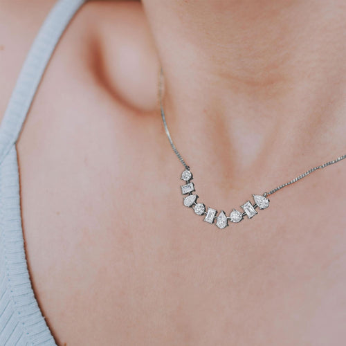 Juliette Dawn lab grown diamond pendant