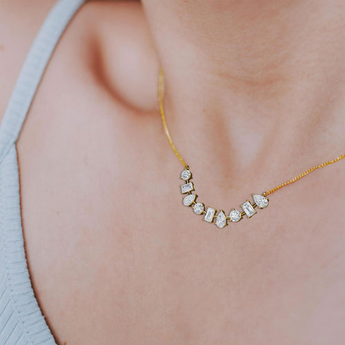 Juliette Dawn lab grown diamond pendant
