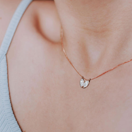 Juliette Grace lab grown diamond pendant
