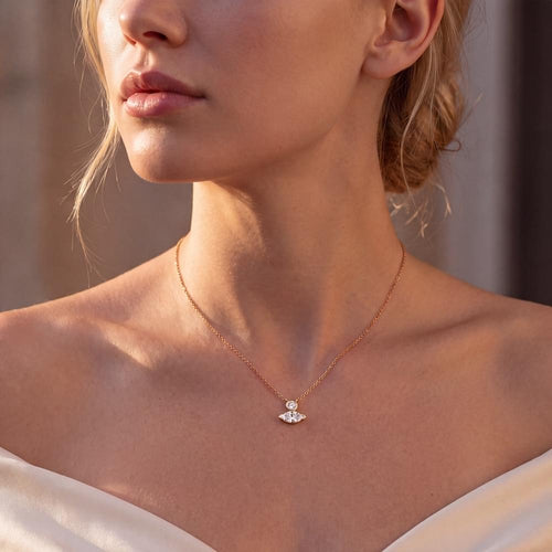 Juliette Joy lab grown diamond pendant