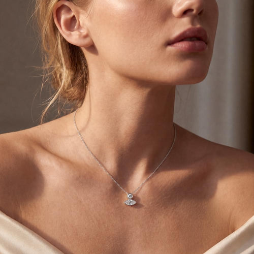 Juliette Joy lab grown diamond pendant