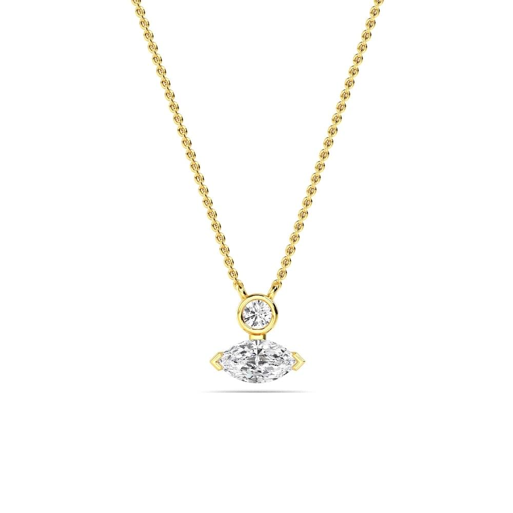 Juliette Joy lab grown diamond pendant