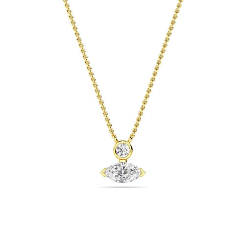 Juliette Joy lab grown diamond pendant