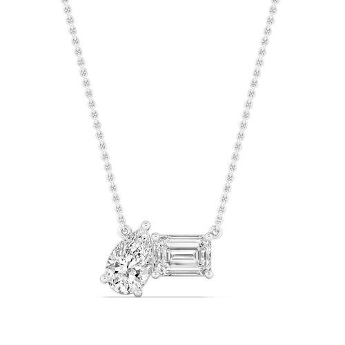 Juliette Lune lab grown diamond pendant
