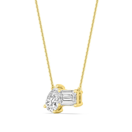 Juliette Lune lab grown diamond pendant