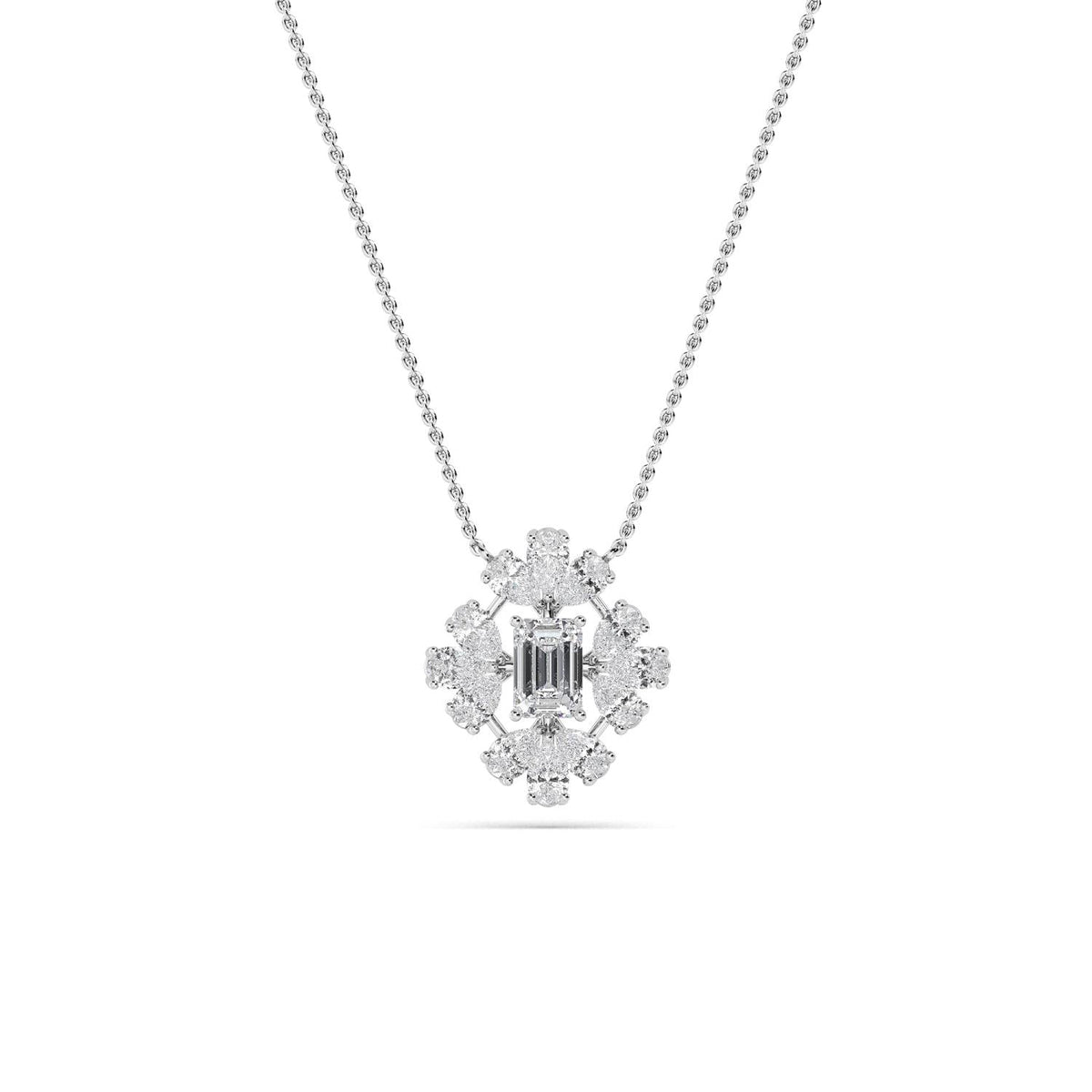 Juliette Rose lab grown diamond pendant