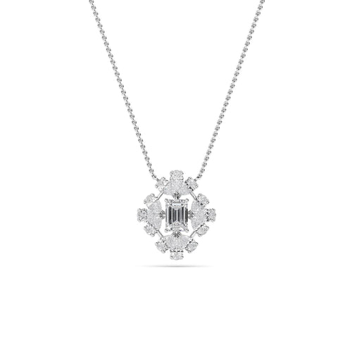 Juliette Rose lab grown diamond pendant