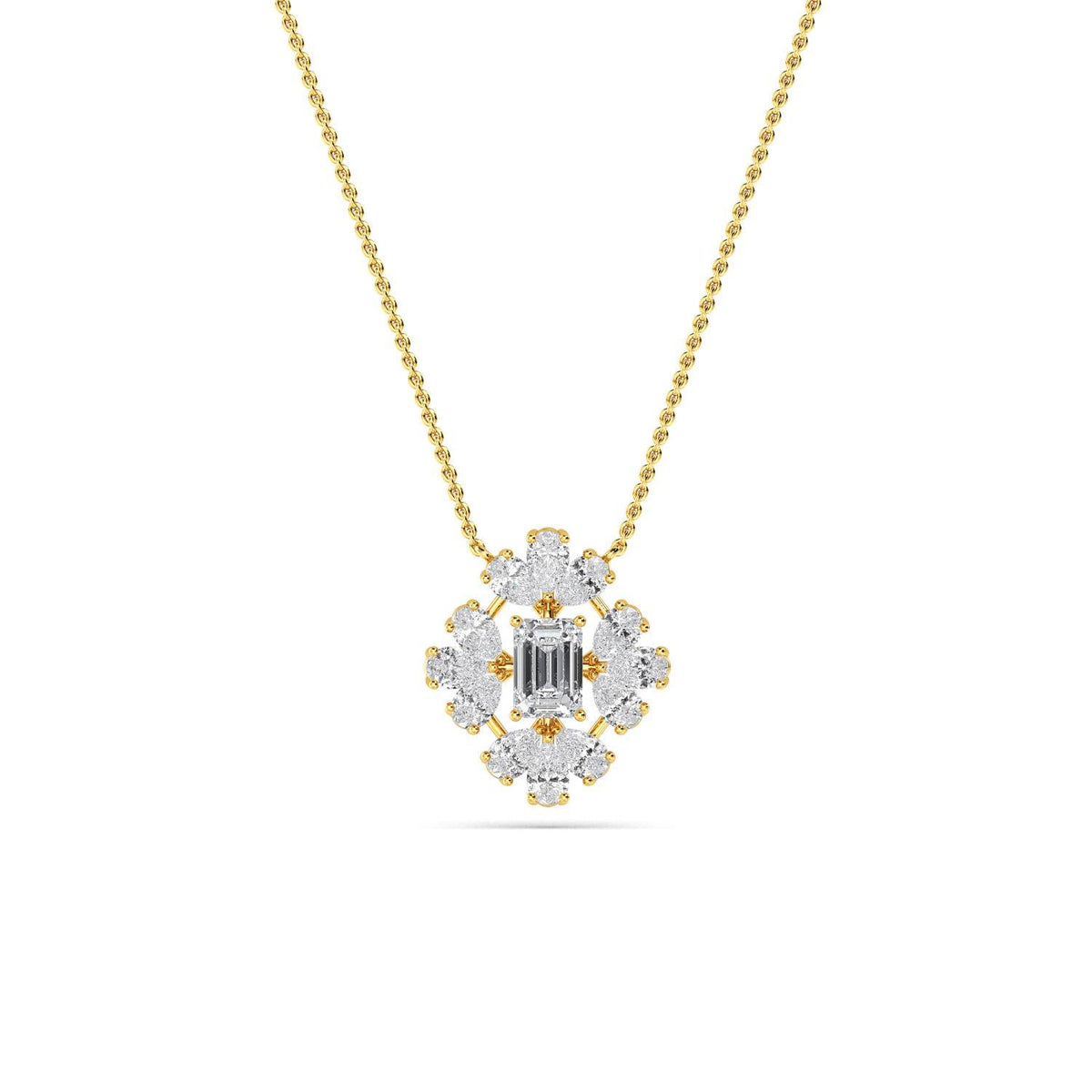 Juliette Rose lab grown diamond pendant