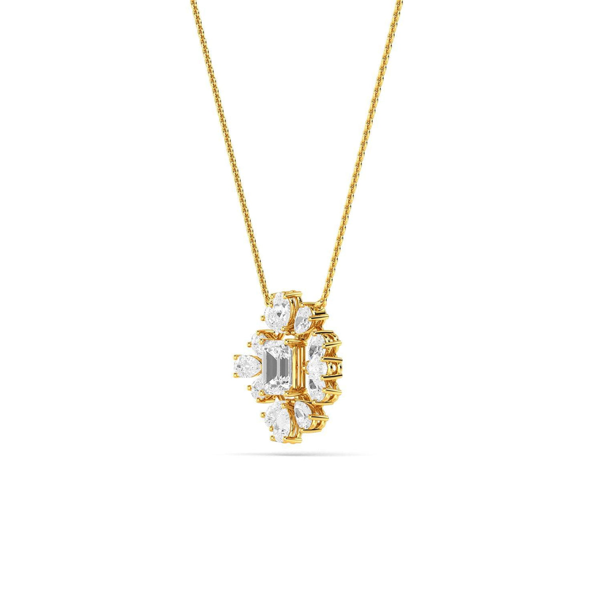 Juliette Rose lab grown diamond pendant