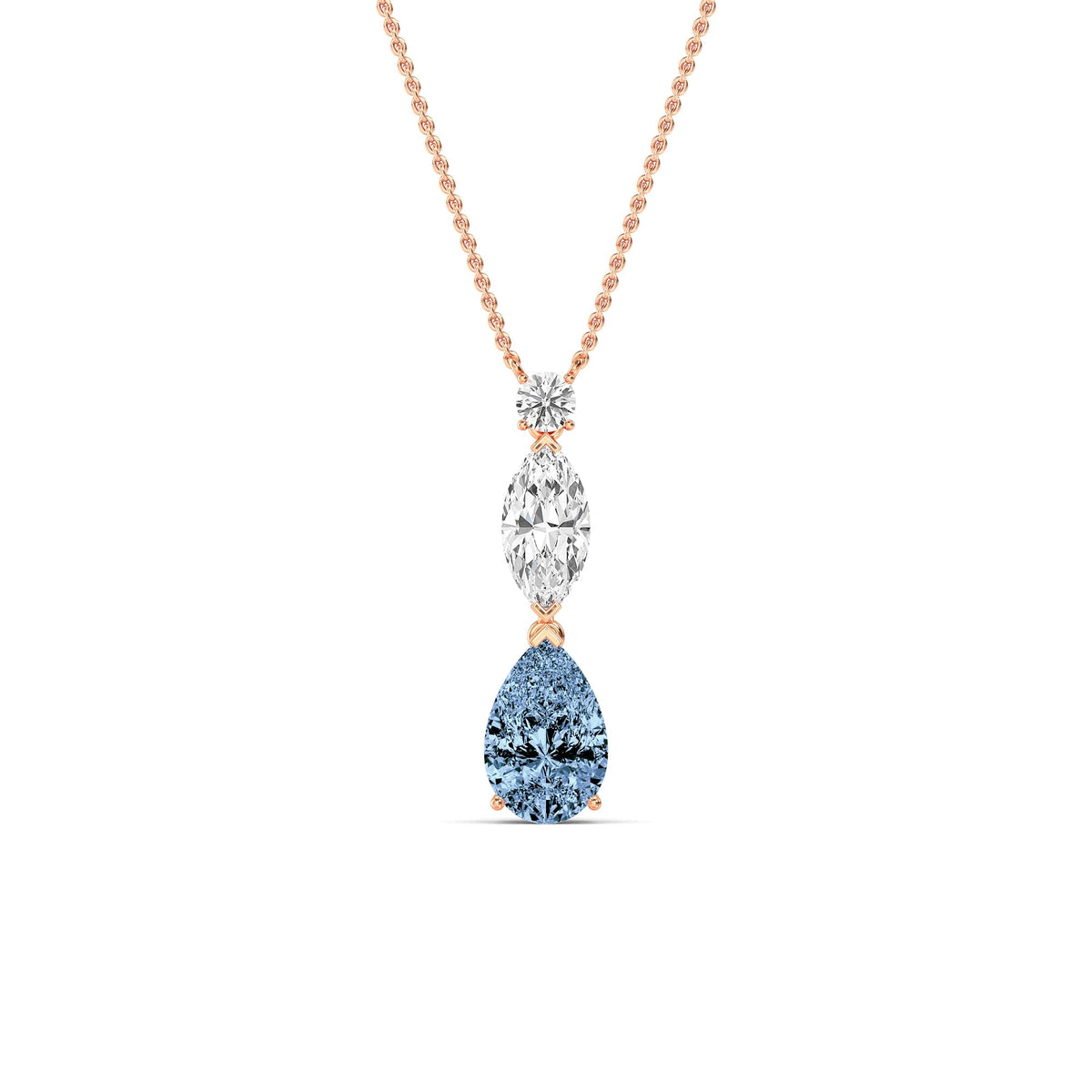 Juliette Vale lab grown diamond pendant