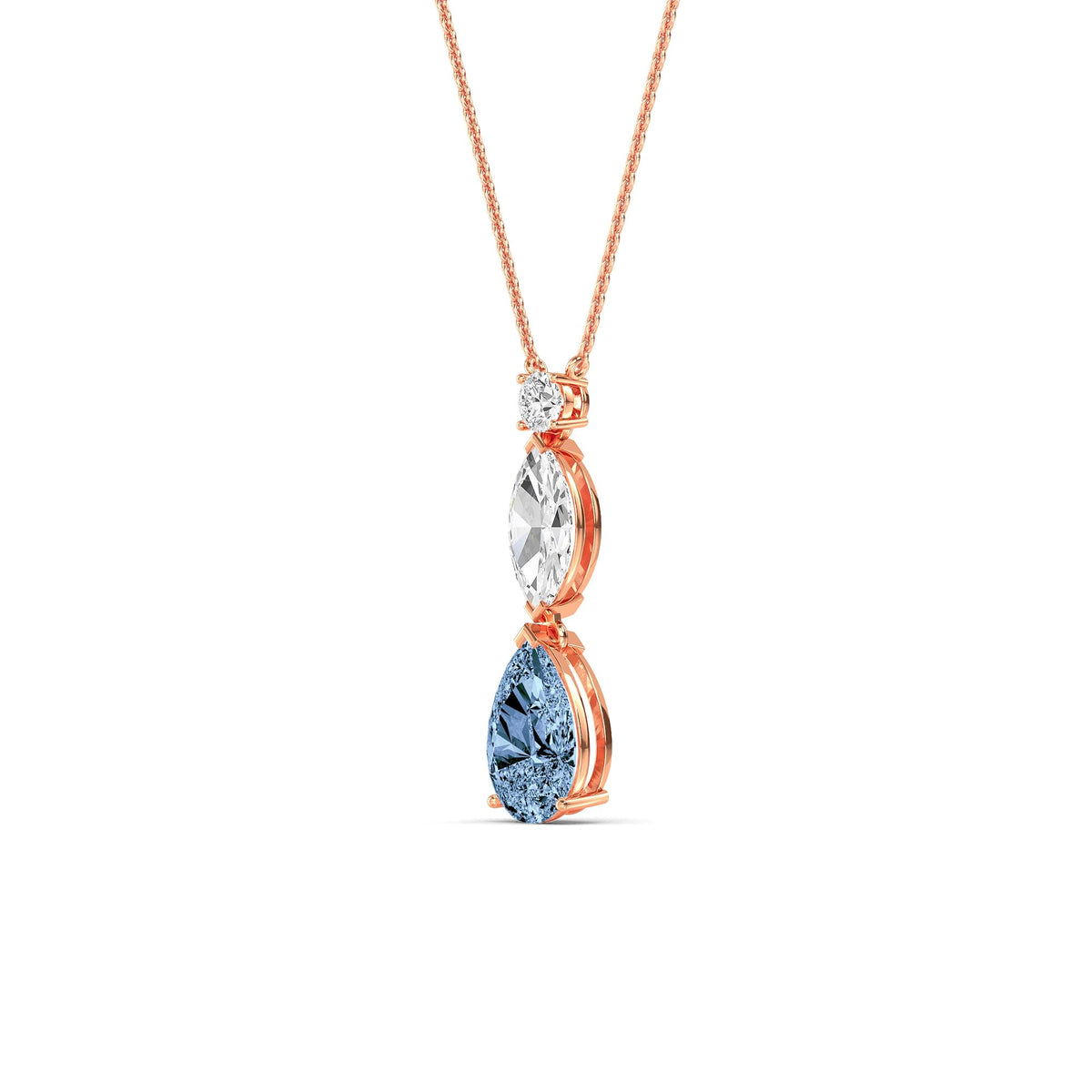 Juliette Vale lab grown diamond pendant