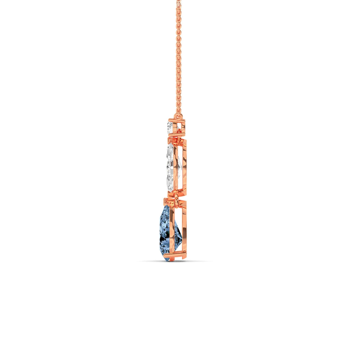 Juliette Vale lab grown diamond pendant