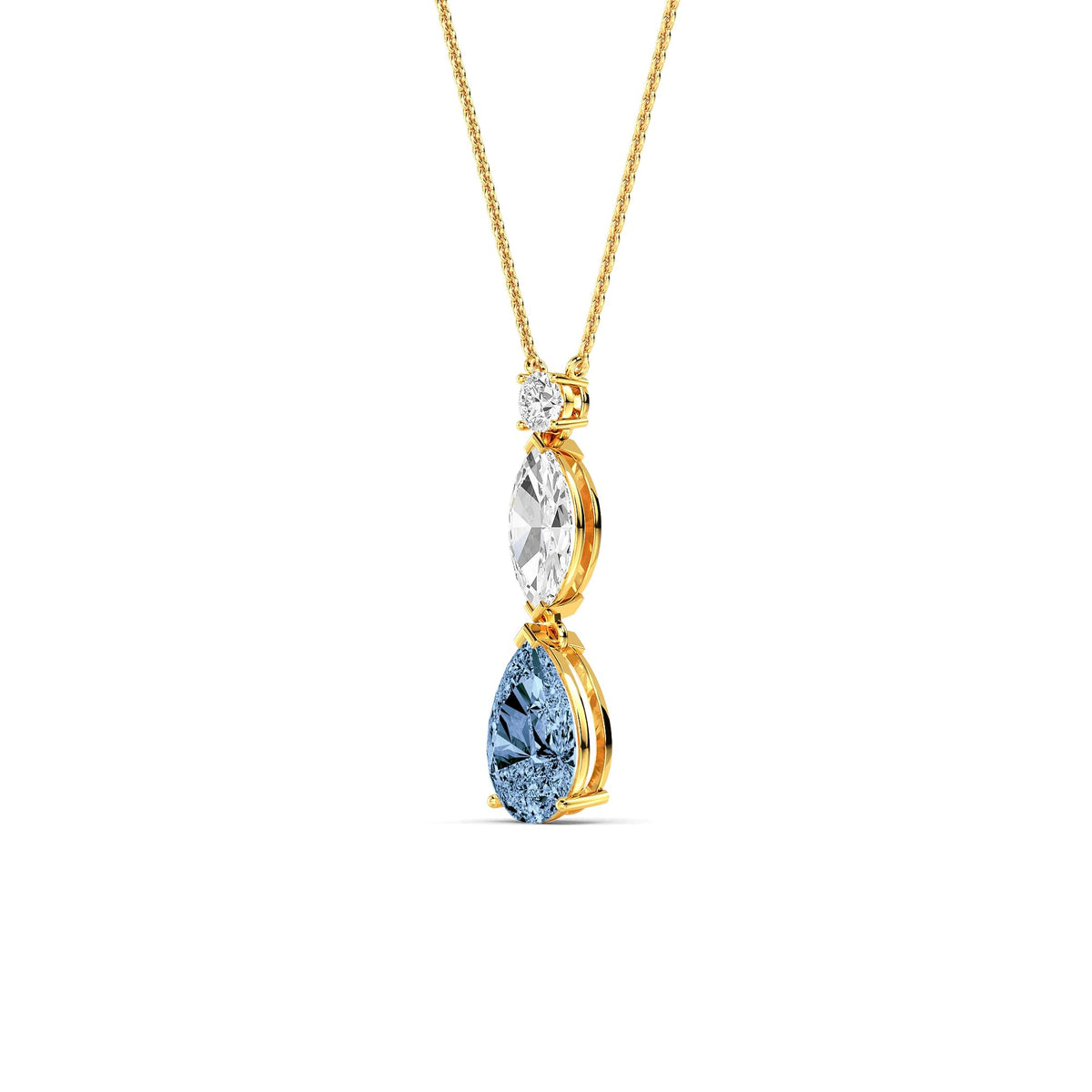 Juliette Vale lab grown diamond pendant