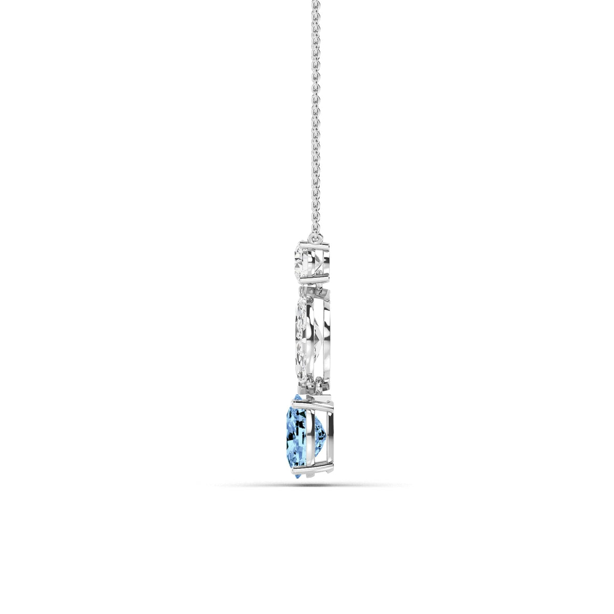 Leonora Belle lab grown diamond pendant