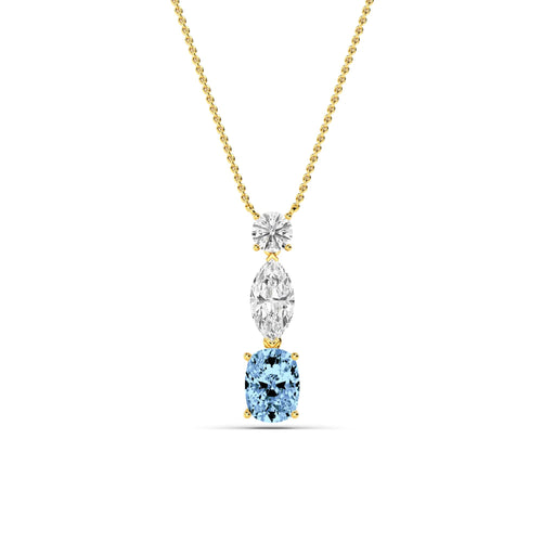 Leonora Belle lab grown diamond pendant