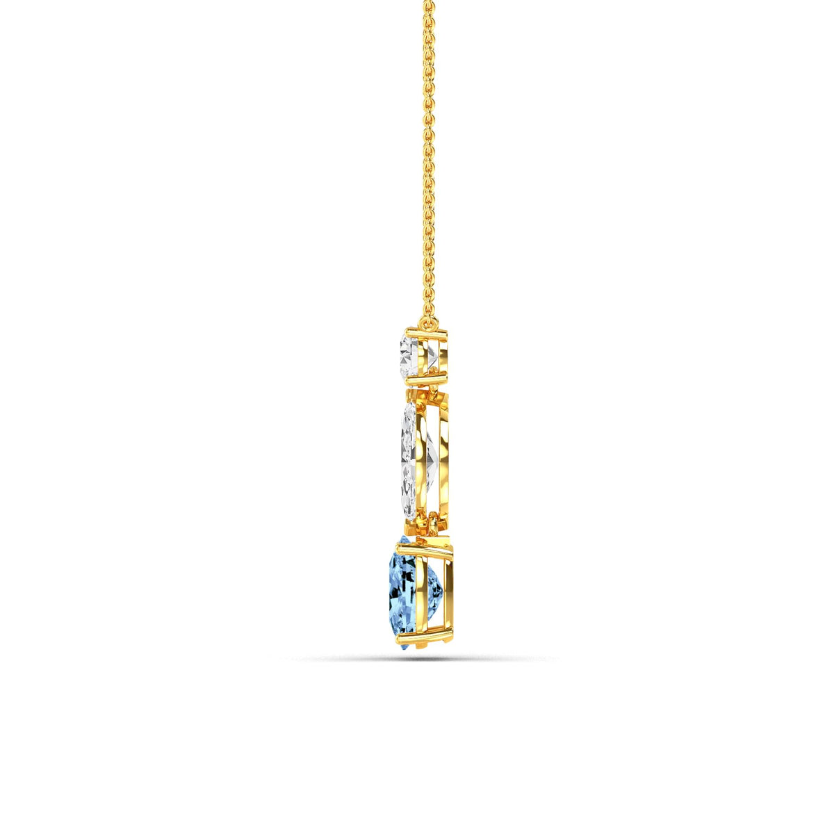 Leonora Belle lab grown diamond pendant