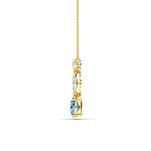 Leonora Belle lab grown diamond pendant