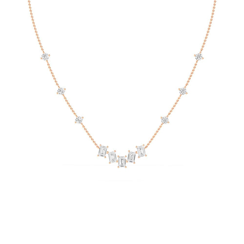 Leonora Dawn lab grown diamond pendant