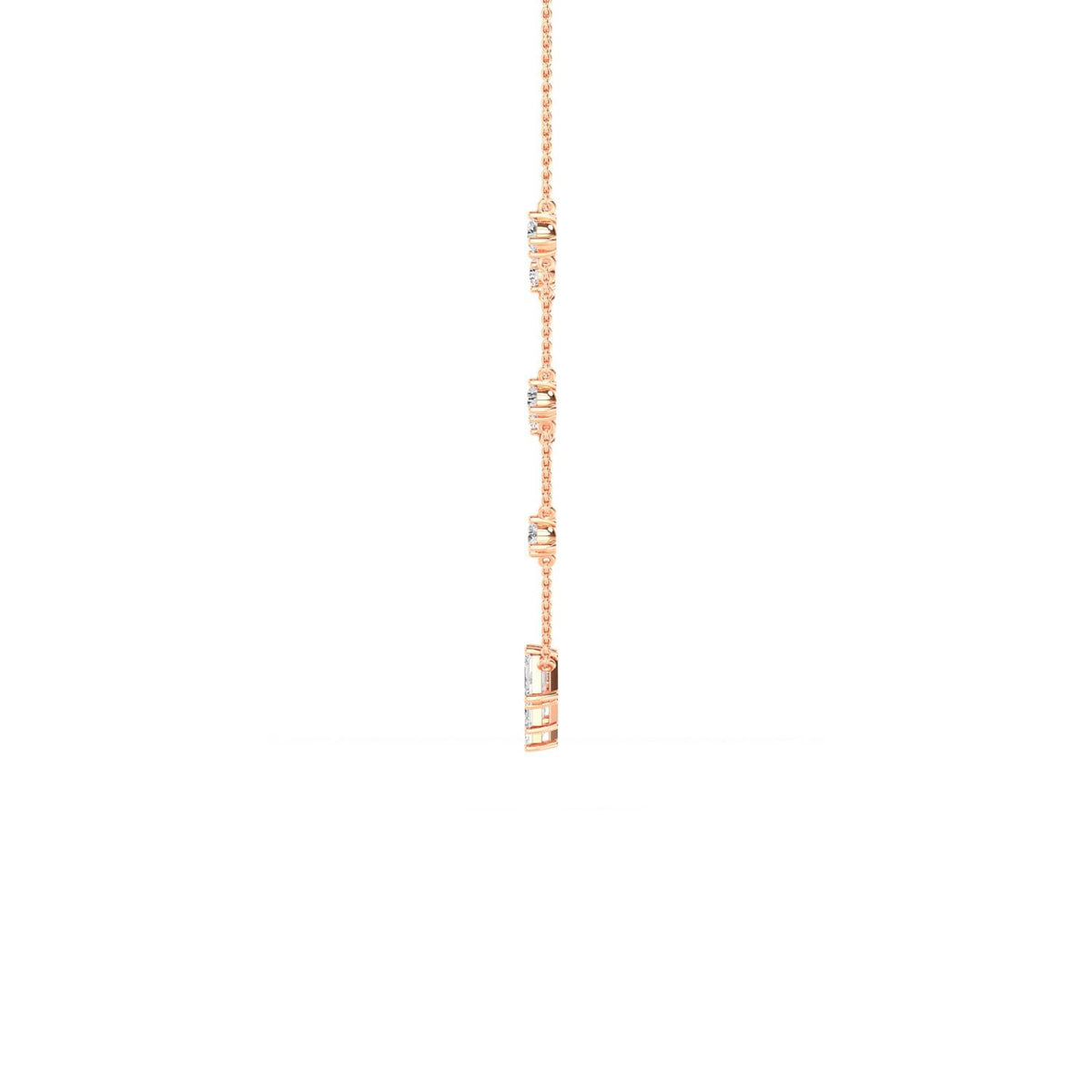 Leonora Dawn lab grown diamond pendant