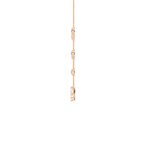 Leonora Dawn lab grown diamond pendant