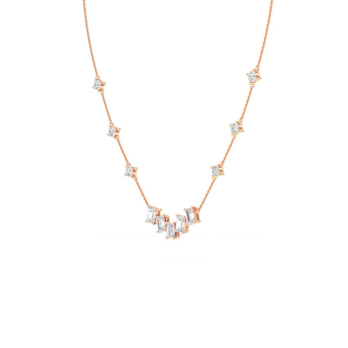 Leonora Dawn lab grown diamond pendant