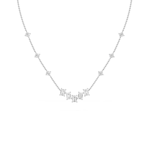 Leonora Dawn lab grown diamond pendant