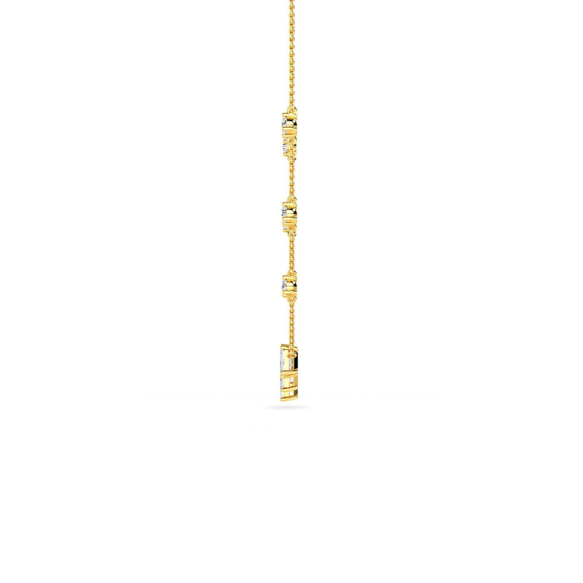 Leonora Dawn lab grown diamond pendant