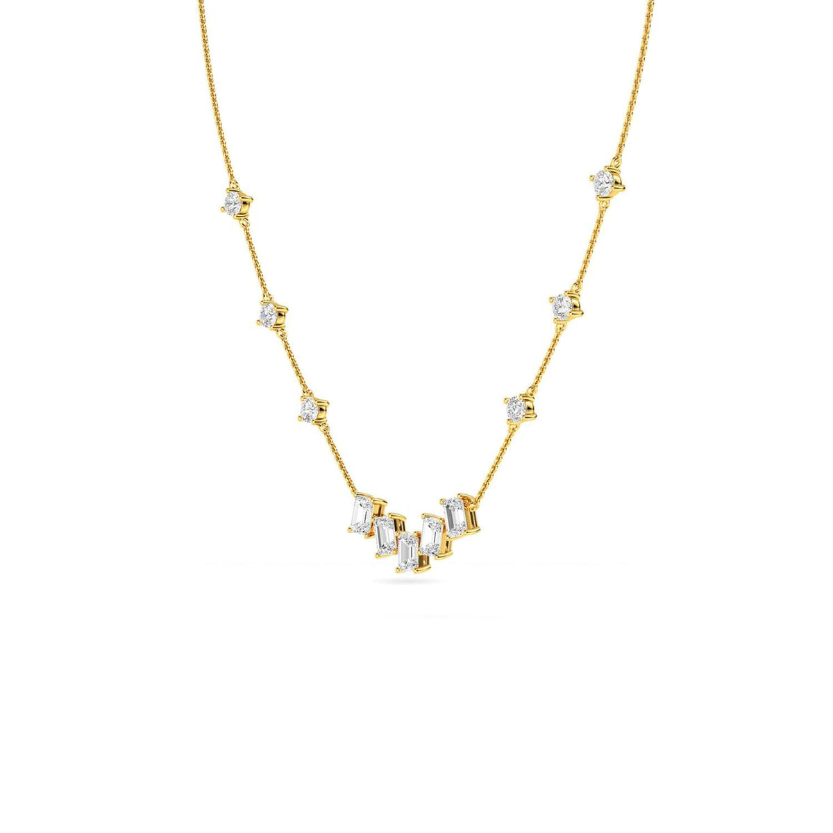 Leonora Dawn lab grown diamond pendant
