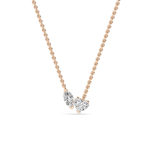 Leonora Lune lab grown diamond pendant