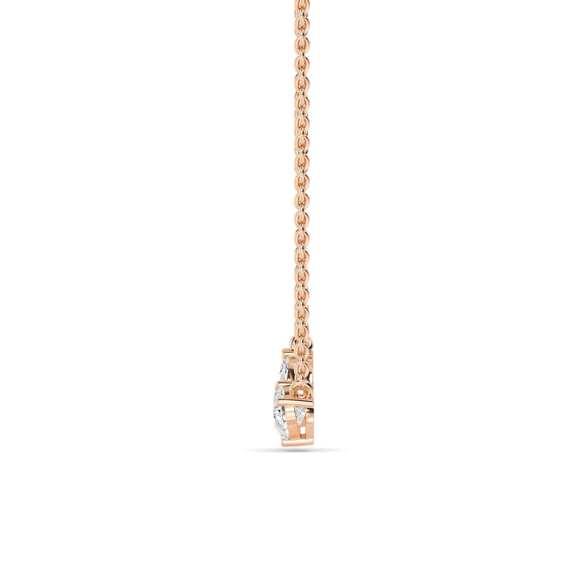 Leonora Lune lab grown diamond pendant