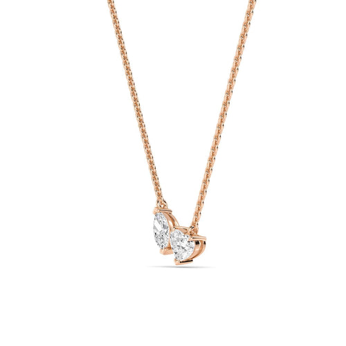 Leonora Lune lab grown diamond pendant