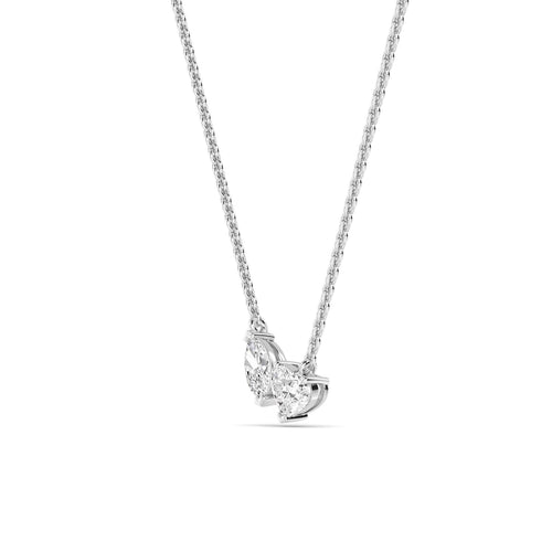 Leonora Lune lab grown diamond pendant