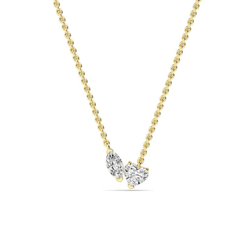 Leonora Lune lab grown diamond pendant