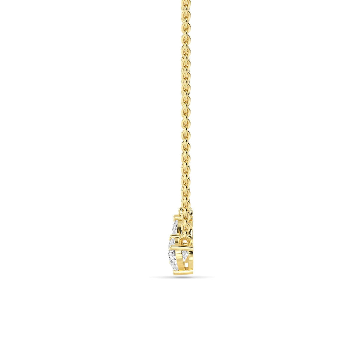Leonora Lune lab grown diamond pendant