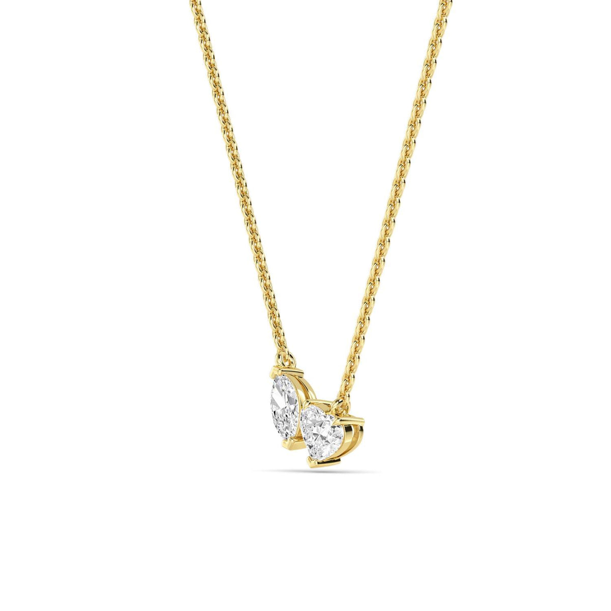Leonora Lune lab grown diamond pendant