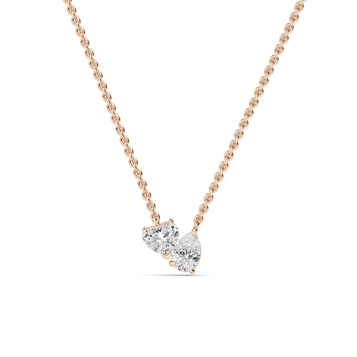 Leonora Rose lab grown diamond pendant
