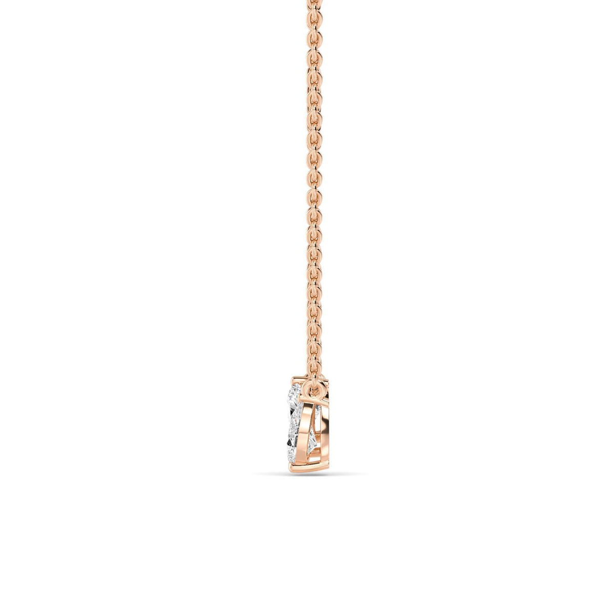 Leonora Rose lab grown diamond pendant