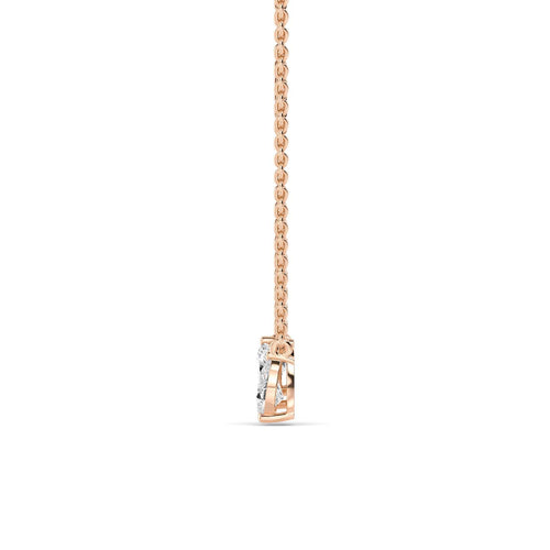 Leonora Rose lab grown diamond pendant