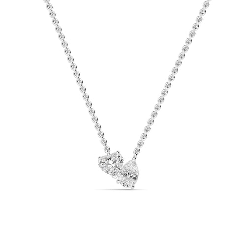 Leonora Rose lab grown diamond pendant