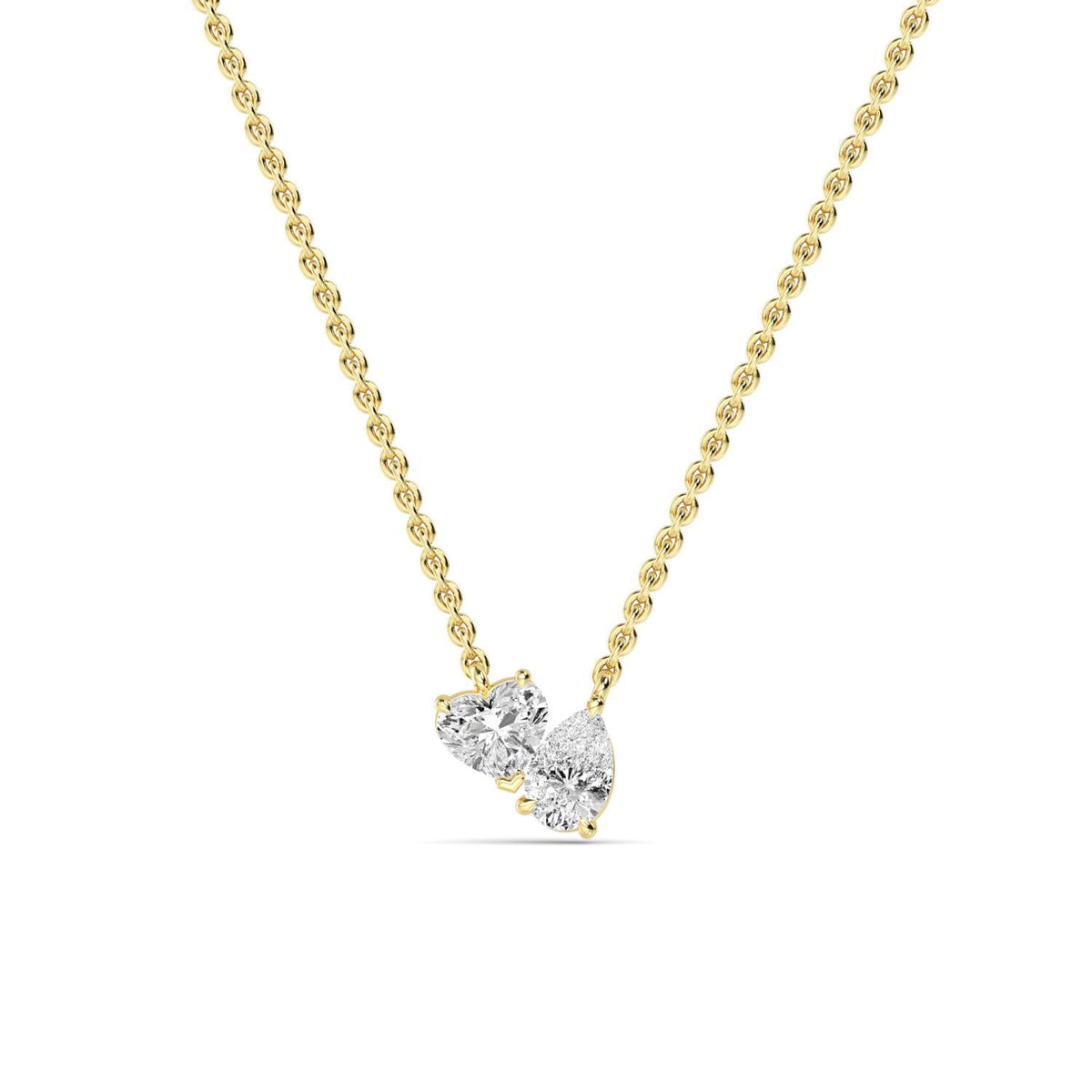 Leonora Rose lab grown diamond pendant