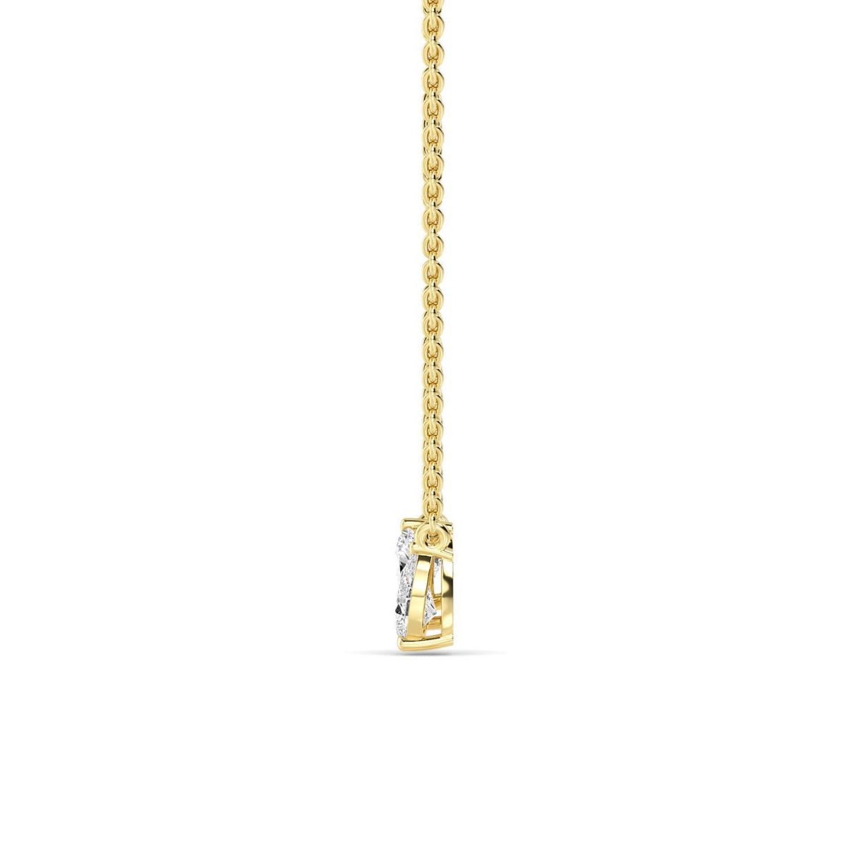 Leonora Rose lab grown diamond pendant