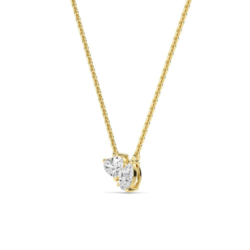 Leonora Rose lab grown diamond pendant